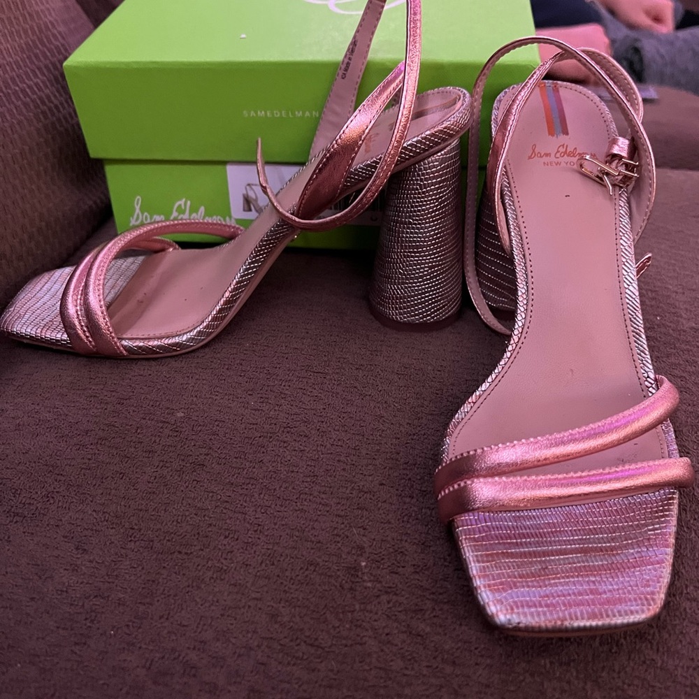 Sam Edelman Kia Sandal - Gold - Size 8